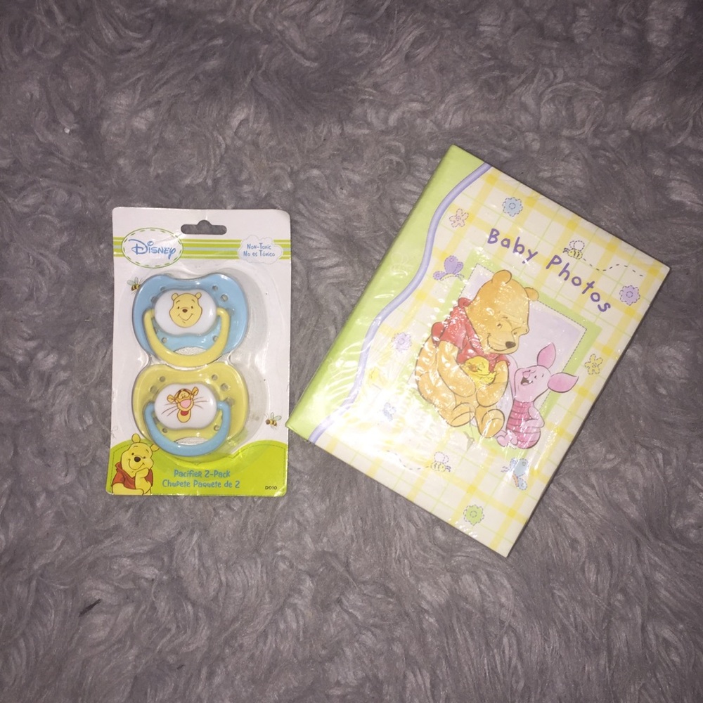 Brand New Pacifiers & Baby Album (Winnie the Pooh)
